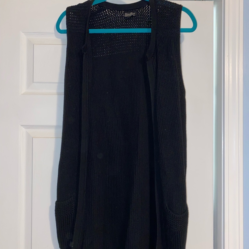 Lucky Brand Sleeveless Cardigan